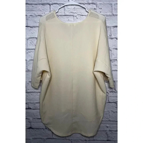 Umgee boho oversized cream colored top, size S. - Picture 3 of 6
